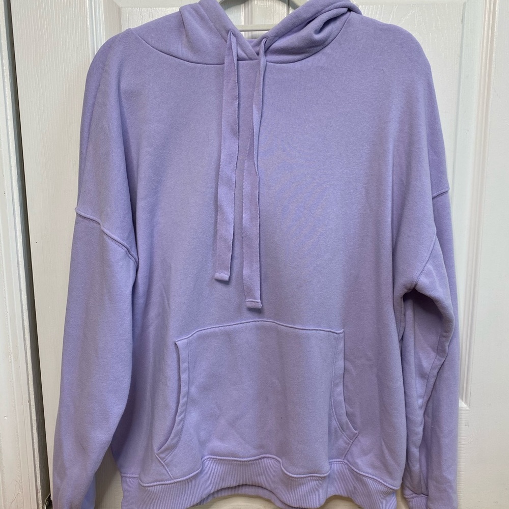 Oversized Purple Hoodie